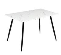 Table à Manger Rectangulaire Urban 120x80x75 cm - Blanc