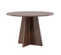 Venture Home - Table de repas ronde ?110 cm Bootcut mocca Mocca G