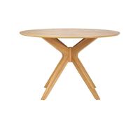 Miliboo Table à Manger Design Ronde chêne D120 cm DIELLI