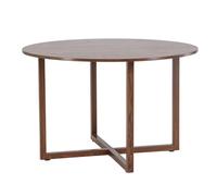 Table à Manger Ronde "Durango" 120cm Noyer