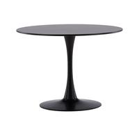 Table à Manger Ronde "Glade" 100cm Noir
