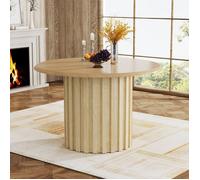 Table à manger ronde - LITTLE TREE - Little Tree - Ø120 cm - Bois massif - 6 personnes