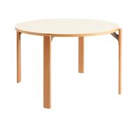 Table à manger stratifié Rey Ø128cm table top laminate