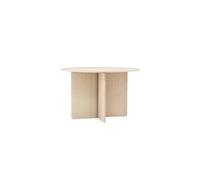 Table à manger Tyresö ronde 120 cm MDF Contreplaqué Naturel