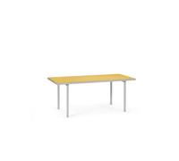 Table à Manger Valerie Objects Alu 180x85 cm Jaune