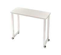 Table à ongles portable avec roulettes - Bureau professionnel roulant pour salon et usage domestique - Station de travail en bois pour nail art et maquillage