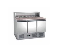 Table à Pizza dessus Granit +2/+8°C Gaz R600A L2G PS903