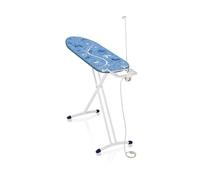 Leifheit Table à repasser Air Board M Solid Plus NF, table de repassage avec housse Thermo Reflect, planche à repasser ajustable avec repose-fer