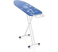 Leifheit Table à repasser Air Board M Compact, table de repassage 120 x 38 cm avec housse Thermo Reflect, planche à repasser ajustable avec repose-fer et guide-fil