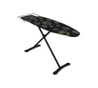 Kitchen Move Table à repasser UTAH pliable 125x41 cm avec repose fer Noir G