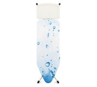 Brabantia Planche à Repasser C – XL pour générateurs vapeur – Support métal réglable, cadre 4 pieds