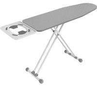 Table à repasser électrique, avec planche large 125 x 42 cm, réglable, nappe renforcé NEW FLASH – SARAYLI 2228