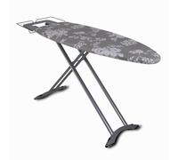 Table à Repasser Pliable 2en1 Wild en Acier 130x47 cm Hauteur réglable jusqu'à 98 cm avec Repose-Fer et Support Centrale Vapeur