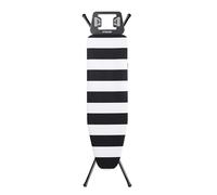 Table à Repasser Rolser K-UNO Black Tube - Lido Noir et Blanc - 115x35 cm