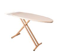 Table à Repasser en Bois Taiga 130x47 H91cm Haute qualité avec Repose Fer et Repose Centrale Vapeur