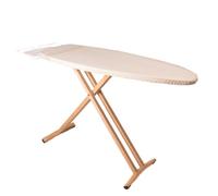 Table à Repasser en Bois Taiga 130x47 H91cm Haute qualité avec Repose Fer et Repose Centrale Vapeur