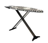 Table à repasser TIFFANY Noir Aluminium 130x47cm