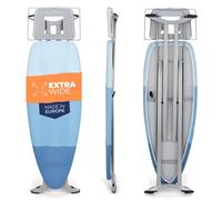 Table à Repasser XXL Grande Pliable Solide Planche Repasser pour Centrale Vapeur - 130x47cm - Fabriqué en EU