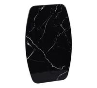 Table à thé à Table Amovible pour la Voiture RV Yacht Prift Flottant Terrasse Cracked Marble complicité Contre Compliquée Pratique Utilisation par Batterie Ultra Power (Marbre fissuré Blanc)