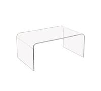 Table à thé en acrylique, table de baie vitrée transparente, table d'appoint, table de canapé, table basse, table d'appoint minimaliste moderne for salon, chambre à coucher ( Size : 40*25*20cm )
