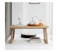 Table à thé japonaise exquise, table basse portable, table de balcon avec fenêtre surélevée, table de tatami, applicable au salon, à la salle à manger, au thé, à la décoration de la maison, etc.