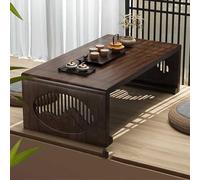 Table à thé pliable Tatami, design pliable pour économiser de l'espace, faible hauteur, parfaite pour s'asseoir au sol, idéale pour le salon, la salle de réunion, pas de montage nécessaire