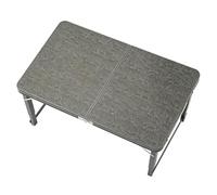 Table à tréteaux pliante Table panique de camping portable robuste bureau utilitaire salle à manger pliant rectangulaire la restauration, le camping les tables de grillades plein air(120cm/3.9ft)