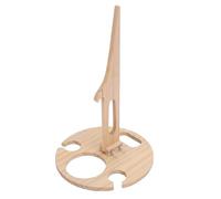Table à Vin Portable, Porte-Vin Pliante pour Le Camping en Plein Air et Les Activités de Plage, Légère et Facile à Transporter, Tient des Verres et des Bouteilles de Vin