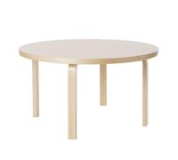 ARTEK table enfant AALTO TABLE 90A (Bouleau laqué naturel - bois massif)