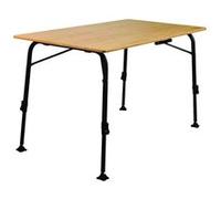 table agora plateau bambou 4 personnes pieds réglables camping car