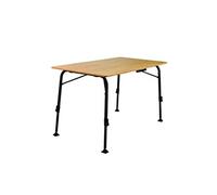 table agora plateau bambou 6 personnes pieds réglables camping car