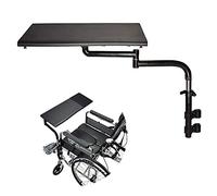 Table ajustable ergonomique pour fauteuil roulant - bureau détachable | Table ajustable ergonomique pour fauteuil roulant - parfait pour manger, lire, travailler en toute commodité