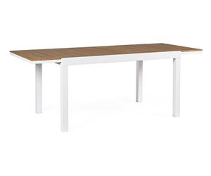 Table All.Elias 140-200X90 Blanc Sj60