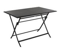 Table alu pliante Azua 4 places graphite Hespéride Graphite G