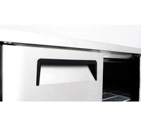 Table Américaine Négative 370 L - Inox 2 Portes - Atosa