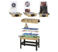 René Pierre Table d'arcade Multi 8 jeux 109 x 57 x 84 cm