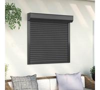 Table Auxiliaire Carrée 2 Pièces Aluminium Argenté