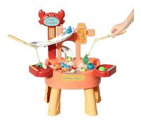 Table avec eau, jouet d'extérieur pour l'été, table d'activités aquatiques pour - pour et filles, cour, patio, plage, camping, crèche, maison, salle de bain, ludothèque, vacances
