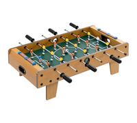 HOMCOM Table Baby-Foot pour Adolescents à partir de 6 Ans 2 Ballons 18 Joueurs 69 x 37 x 24 cm