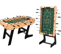 Table Baby-Foot Pliable avec Accessoires Babyfoot Plateau Pliant 121 * 61 * 81cm