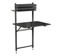 Table balcon pliable Bistro 57x77cm WxHxD 77x120x62.5cm