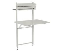 Table balcon pliable Bistro 57x77cm WxHxD 77x120x62.5cm