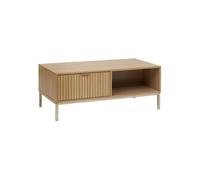 Five Simply Smart - Table basse 1 tiroir en bois TASSO - Marron