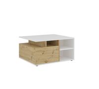Table Basse 1 Tiroir- L82 Cm Marron