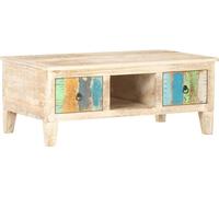 Table basse 100x55x40 cm Acacia rugueux