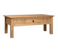 Table basse 100x60x45 cm Pin massif Assortiment Panama