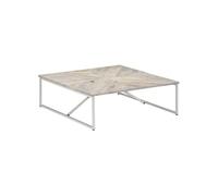 Table basse 110x110x36 cm Bois de manguier solide