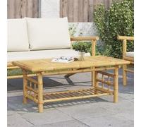 vidaXL Table basse 368046 – bambou 110 x 55 x 45 cm