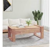 Table basse 110x60x40 cm Bois de teck massif Brun G