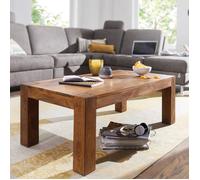 Table basse 110x60x40 cm en bois massif naturel